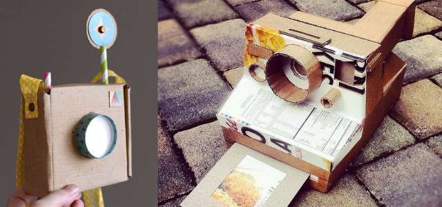Make your own Polaroid Camera with Cardboard Collectif